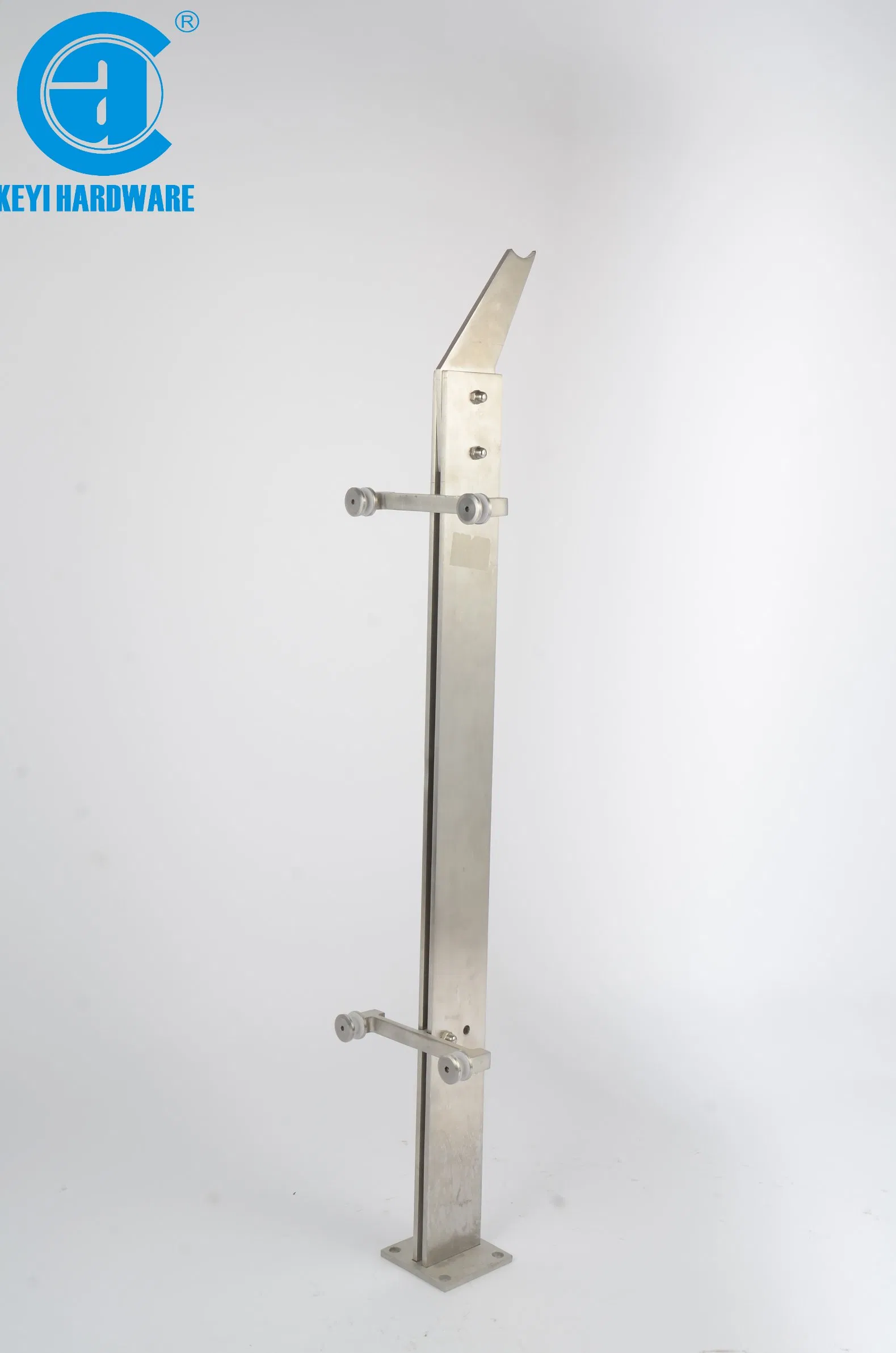 Stainless Steel Engineering Column Glass Railing Stair Column