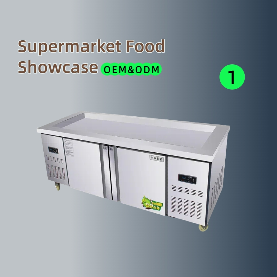 Large Scale Island Cabinet Incorporates Powerful Air Curtain System