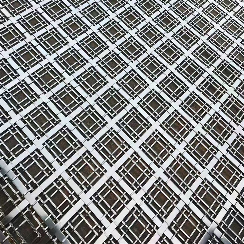 Decorative Wire Mesh for Interior Wall Cladding Design
