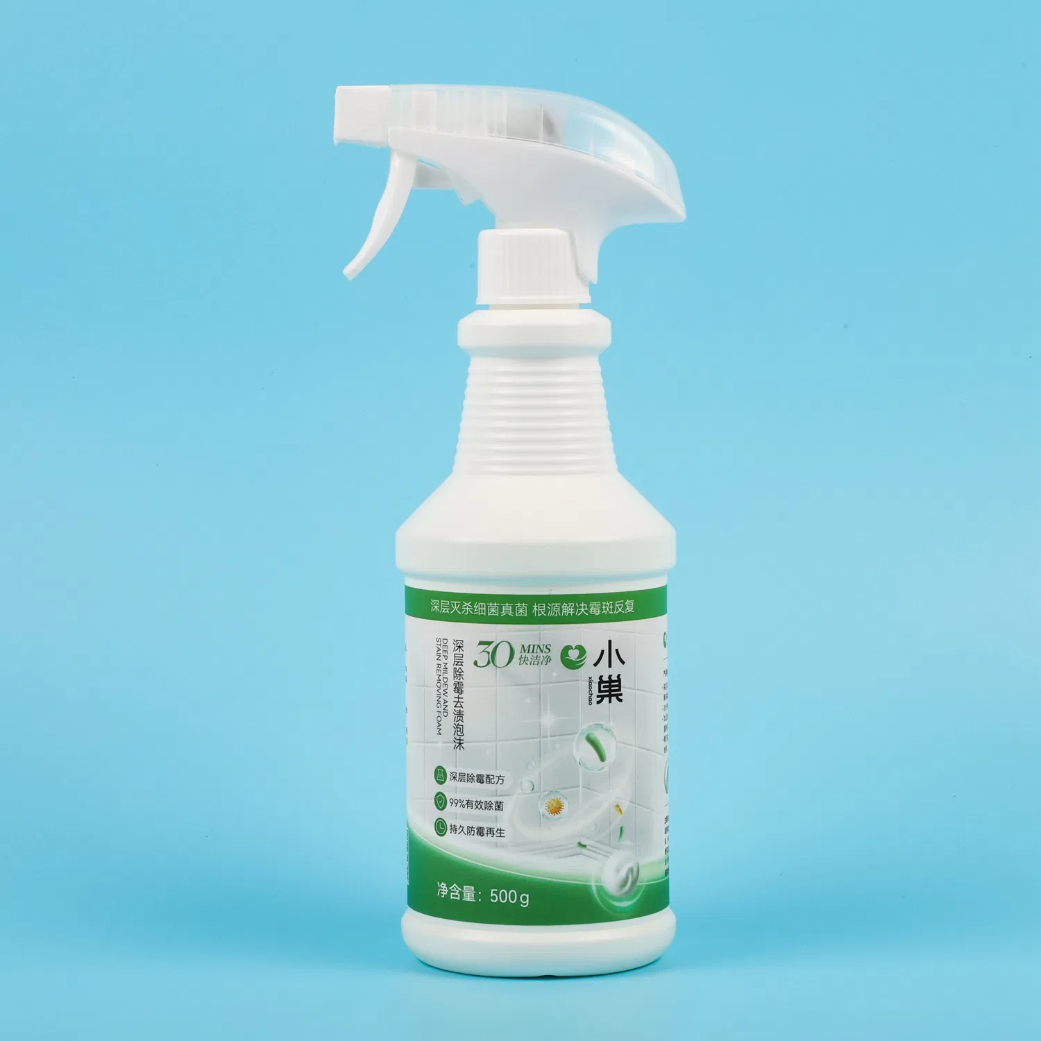 High-Efficiency Glass Cleaner with Anti-Fog Properties and Surfactants