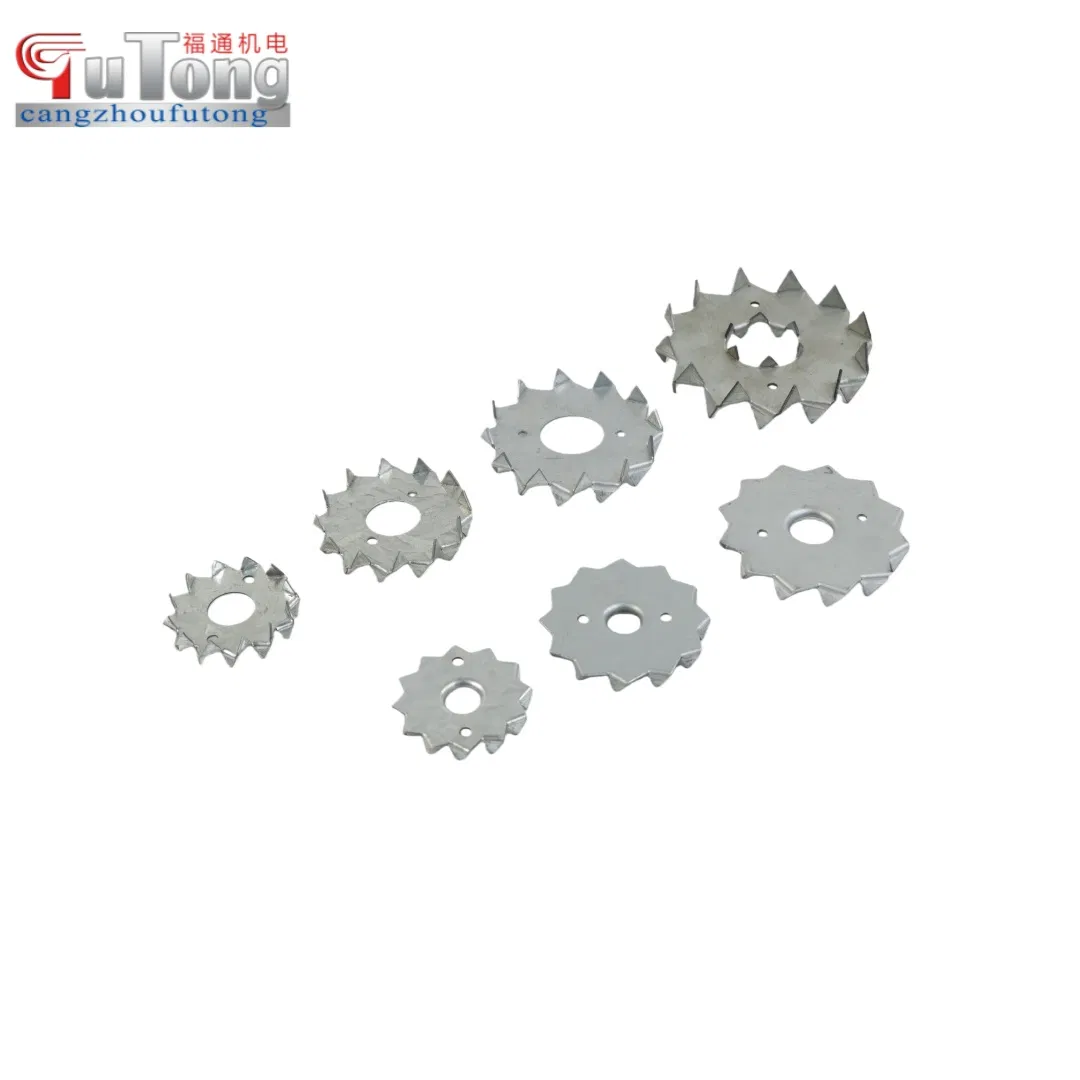 Galvanized Steel Toothed-Plate Connector Single Sided Tooth Plate Connectors