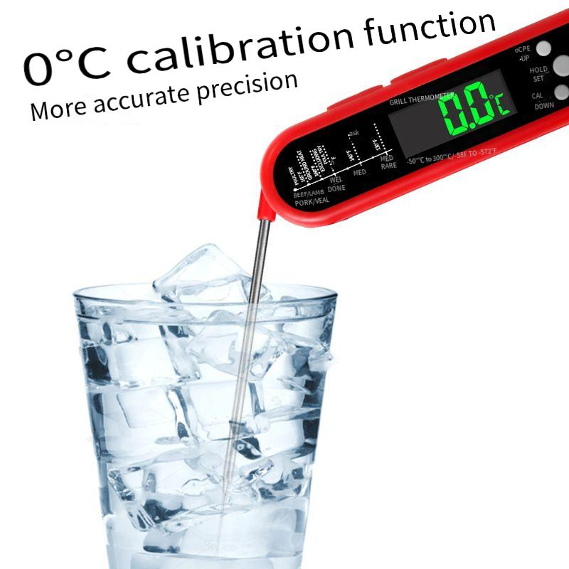 Digital Meat Thermometer Kitchen Cooking Food Thermometer for Barbecue Cigarettes.