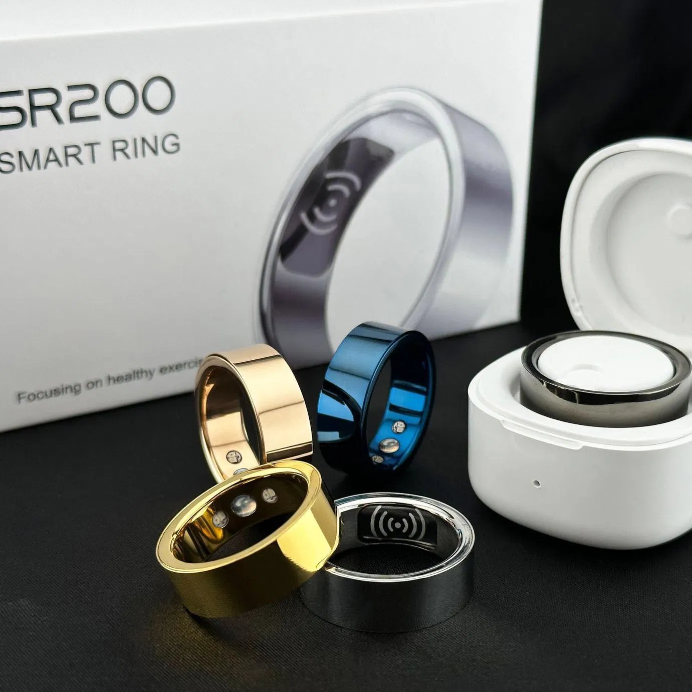 Умное кольцо для здоровья: мониторинг пульса, температуры и сна