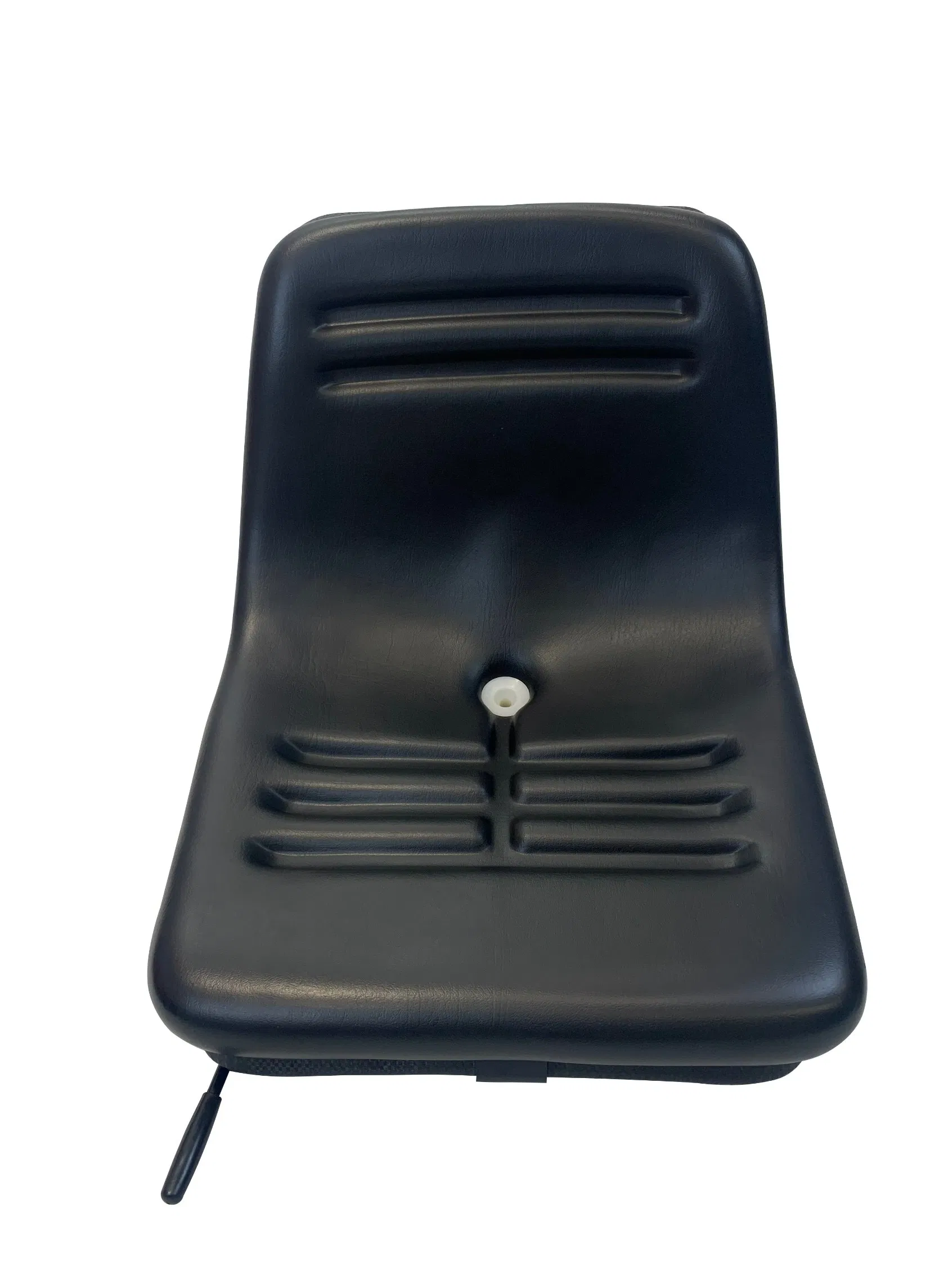 Черное сиденье для погрузчика из ПВХ