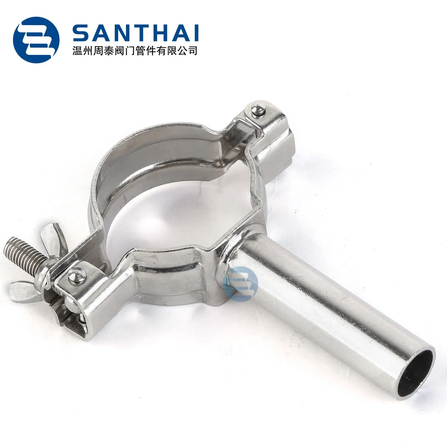 Santhai Round Pipe Holder Clamp Stainless Steel 1" -4" Origin China