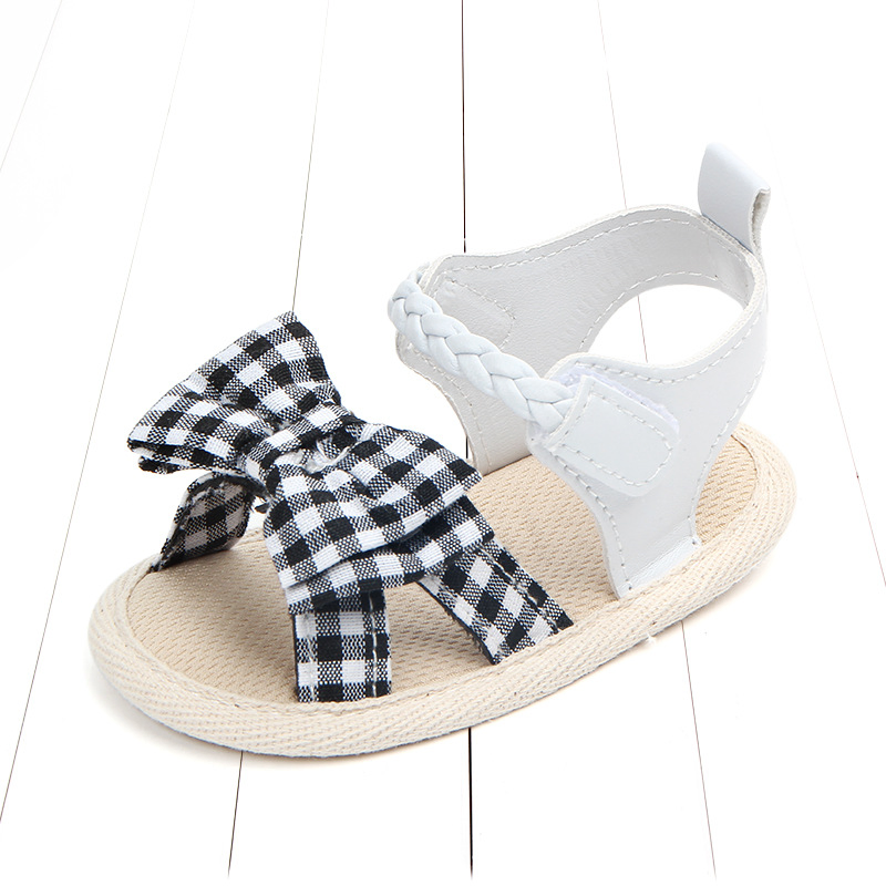 Baby Toddler Girls Bow Knot Sandals First Walker Shoes Esg11348