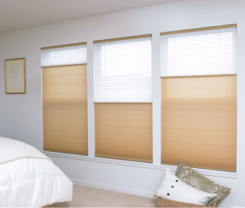 WiFi Automatic Motorized Smart Day and Night Double Honeycomb Blinds