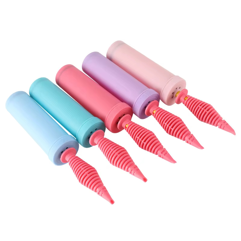 Factory Direct Sale Plastic Action Air Hand Manual Balloon Pumps Balloons Accessories