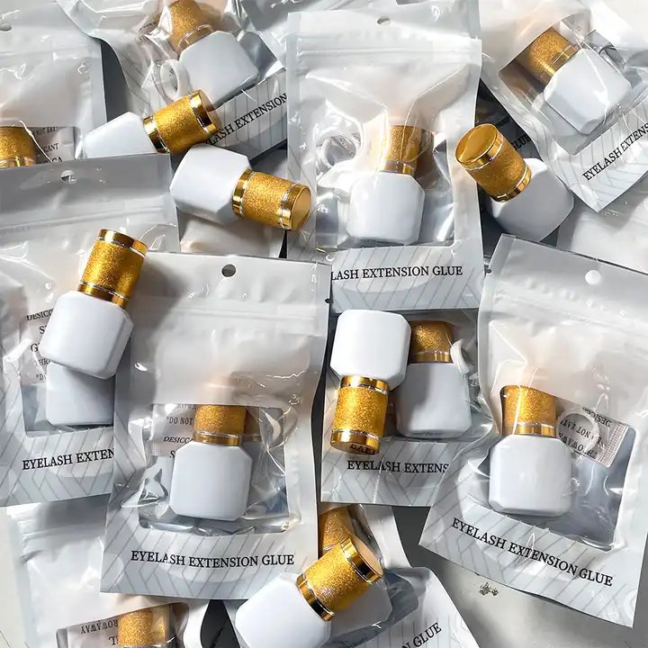 0.5s Individual Egm Eyelash Extensions Glue 5 Ml Eyelash Glue Fast Dry Long Lasting PMMA Free Waterproof Eyelash Extension Glue