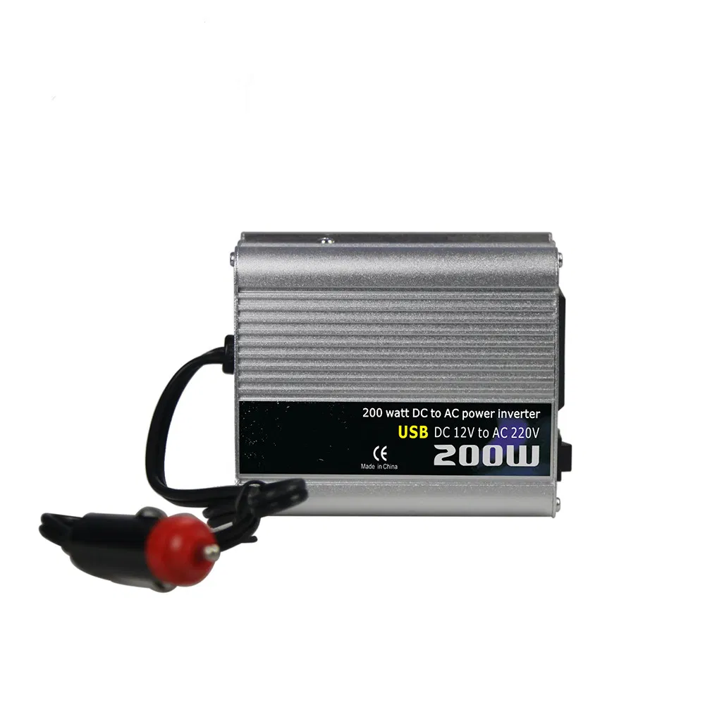 Гибридный инвертор DOXIN 200W 12V/24V для авто