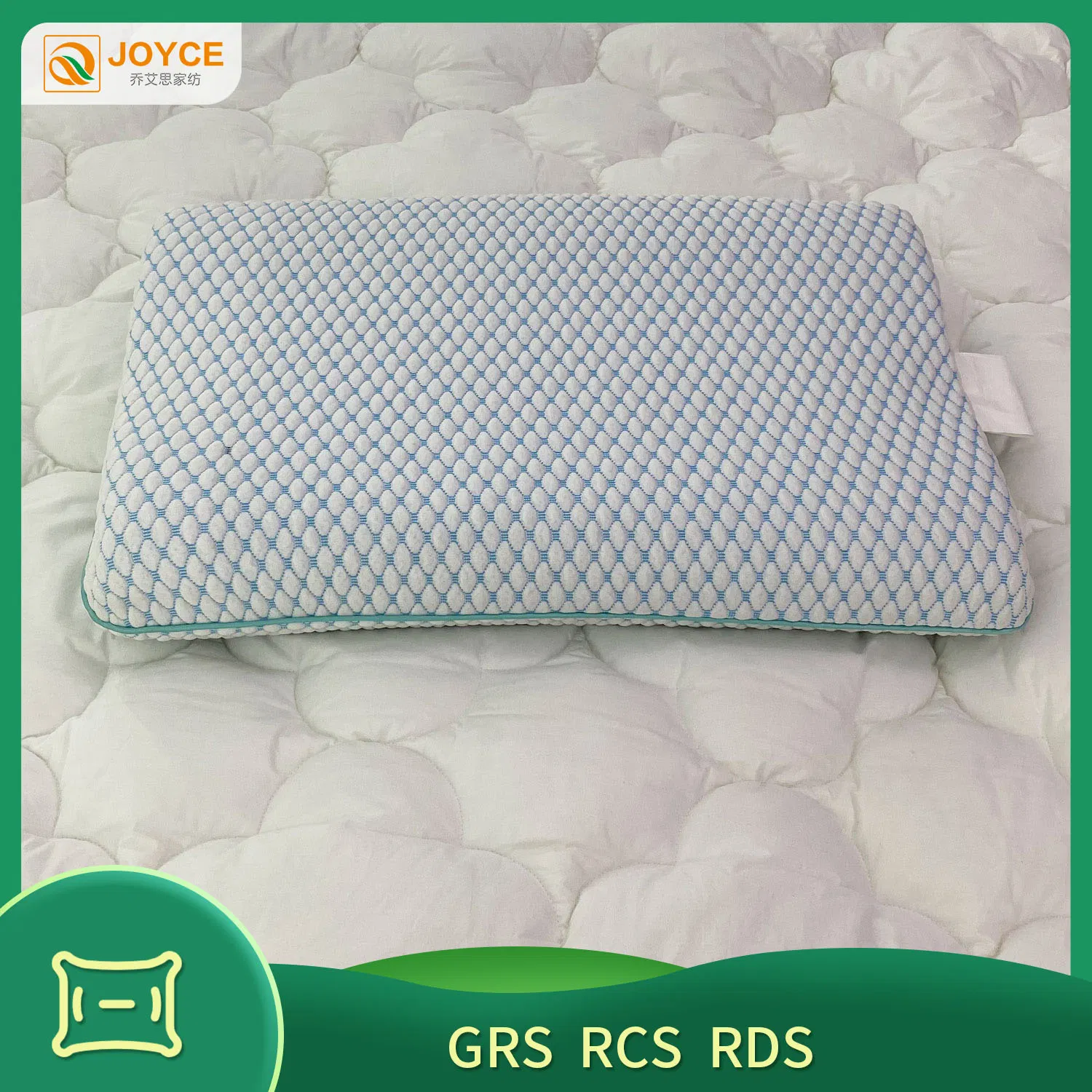 Wholesales PCM Cooling Tech Gel Pad Memory Foam Insert Pillow for Good Sleep