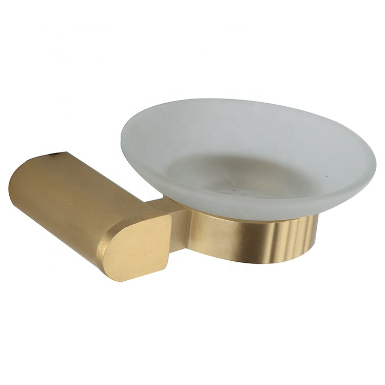 Мыльница настенная Mooco Luxury Gold, алюминий
