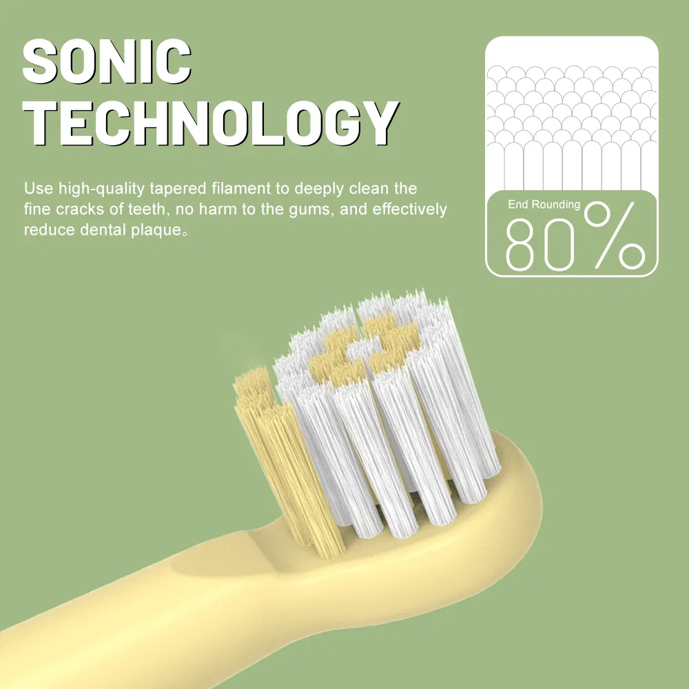 Electric Toothbrush Battery Rotary Cartoon Smart Children Toothbrushes for 3-15 Year Old Kids Waterproof Electric Toothbrush