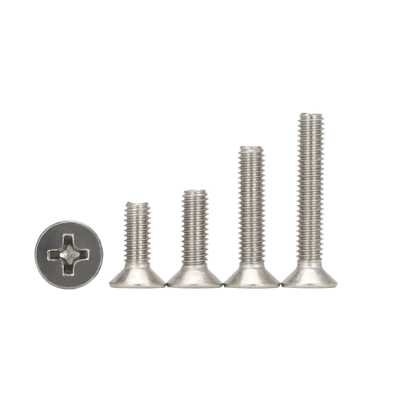 Premium Stainless Steel Flat Head Screws for Wood & Metal