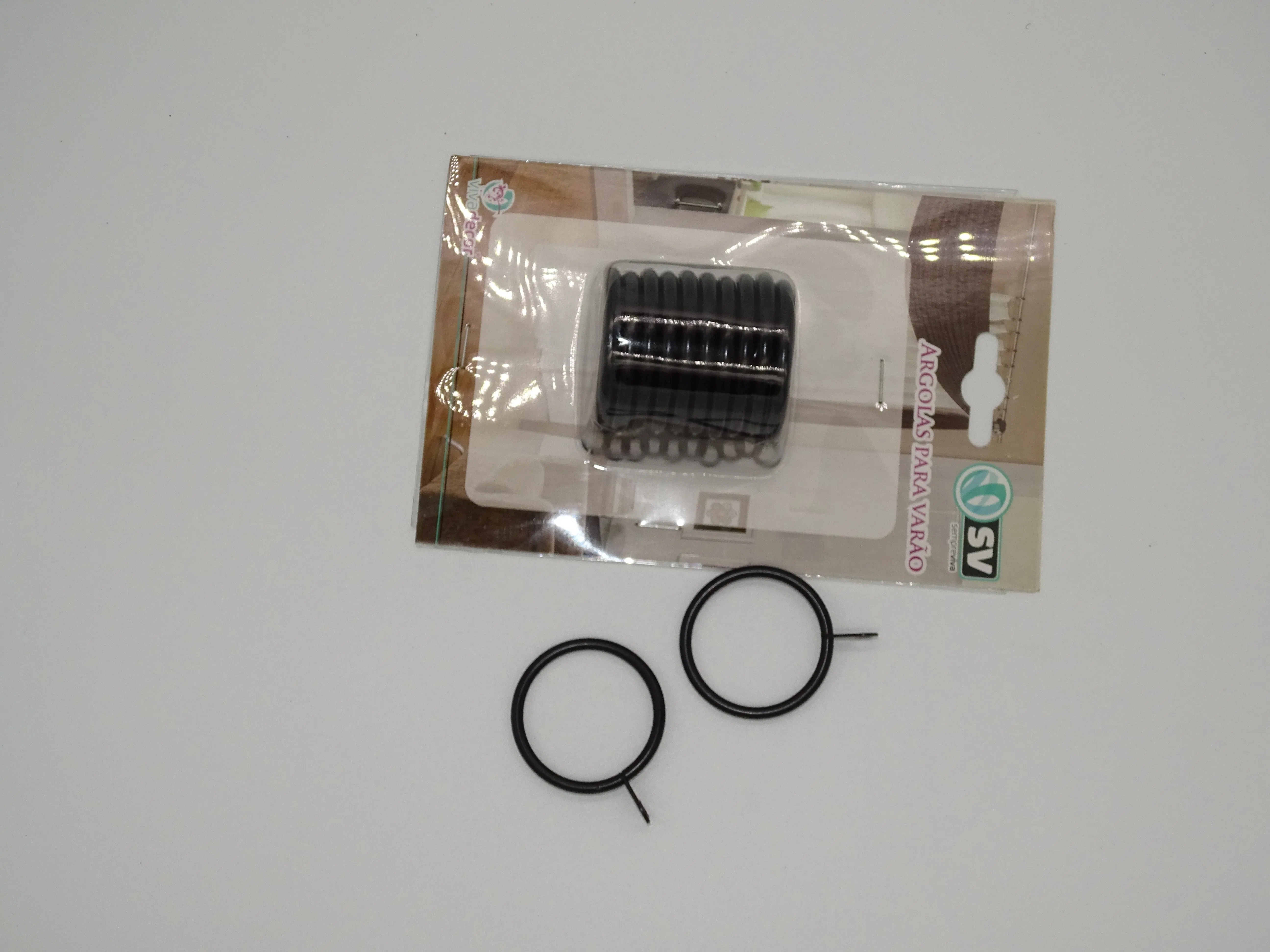 Wholesale New Design Eyelet Rings Metal Curtain Rings for Bedroom Living Room