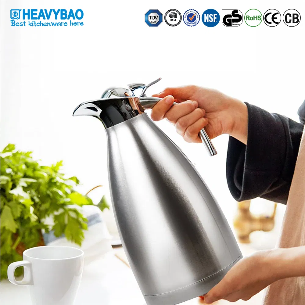 Heavybao Large Volume Vacuum Flask Stainless Steel Kettle