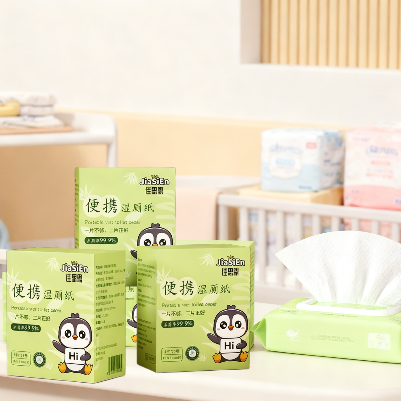 Absorbent Thick Soft Spulance Wet Wipes Gentle and Effective Cleaning Wet Towels for Sensitvie Skin Caring
