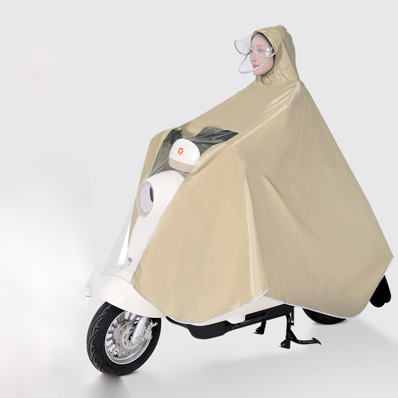 Reflective Motorcycle Rainwear for Safe Riding with Compact Storage Feature