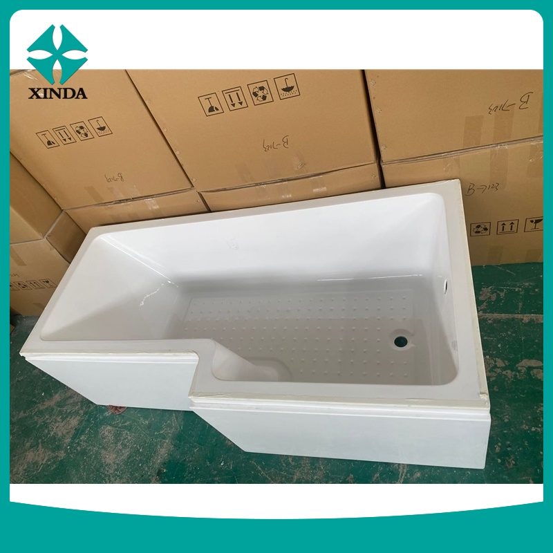 Hot Sale Cozy Comfortable Freestanding Acrylic Soaking Bath Tub