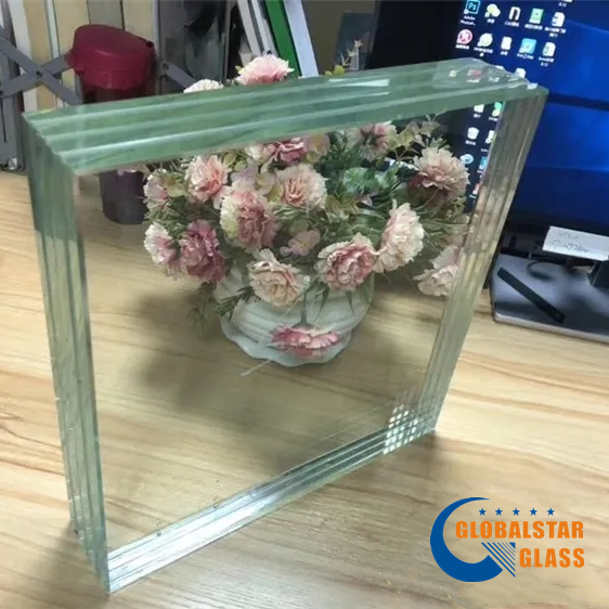 10.76mm 11.52mm Crystal/Ultra/Super Clear Tempered Laminated Glass/Sandwich Glass for Construction/Furniture/Building