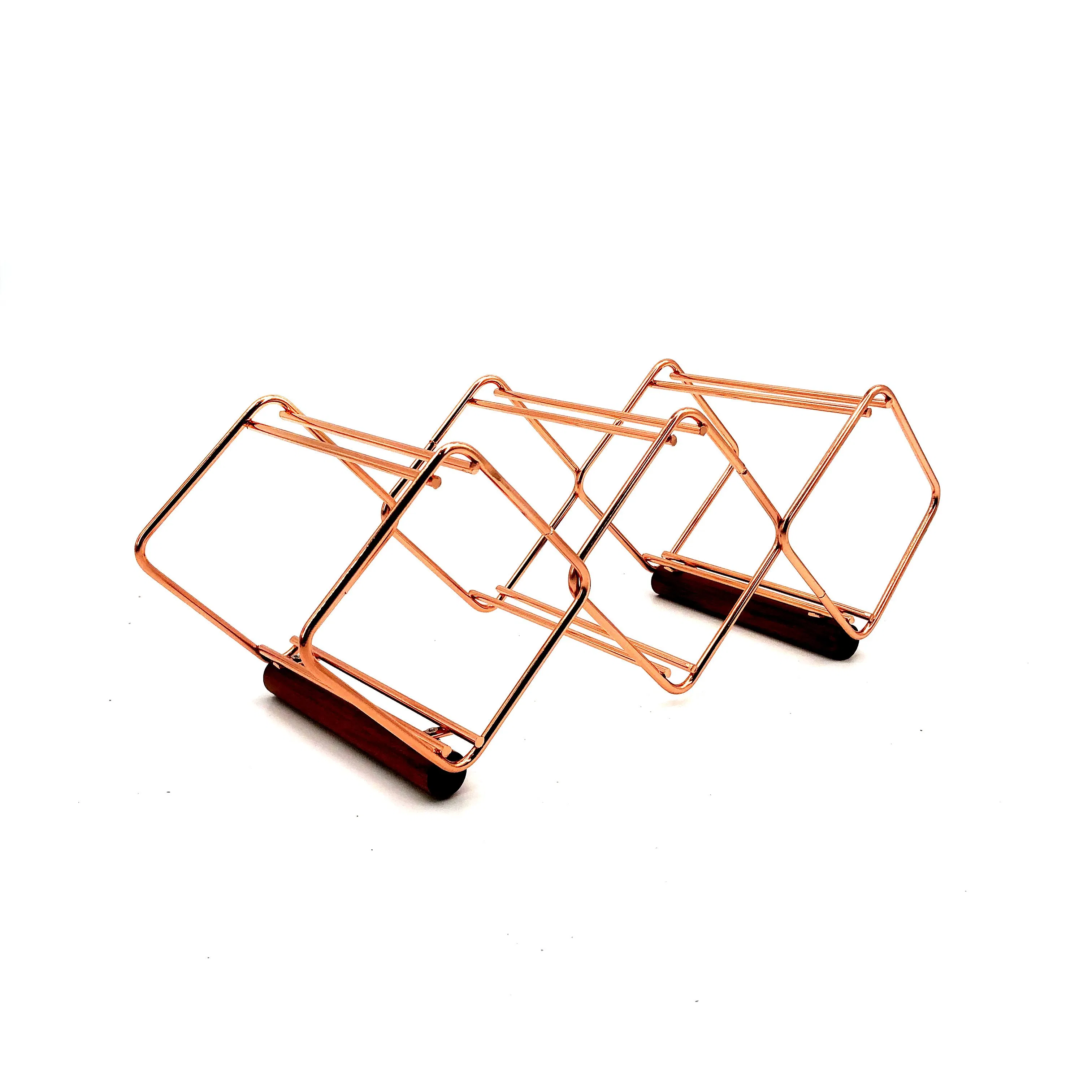 Factory Made Functional Countertop Stylish Bottle Holder Wall Mounted Floating Storage High Specification Tabletop Floor Against Wall Wine Shelf