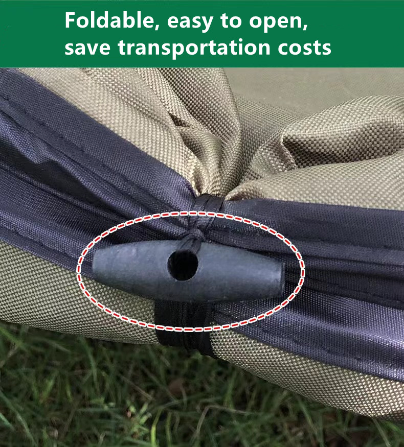 Collapsible Garden Bag 47gallon, Collapsible Leaf Bags with Hard Bottom, Heavy Duty Yard Waste Bag Leaf Bin, Leaf Pop up Trash Can