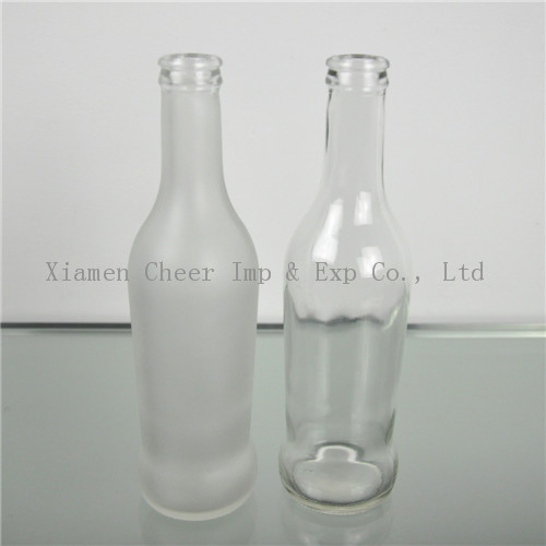 Wholesale Beautiful Design Color Glass Drinking Bottle