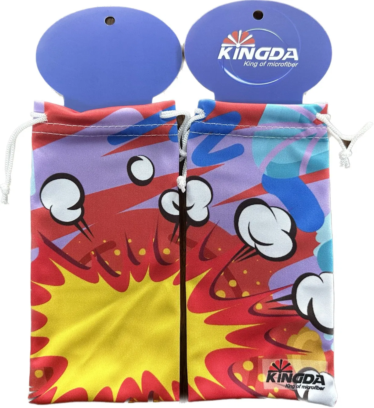 Microfibre Drawstring Eyewear Sunglasses RPET Pouch Series-1-11