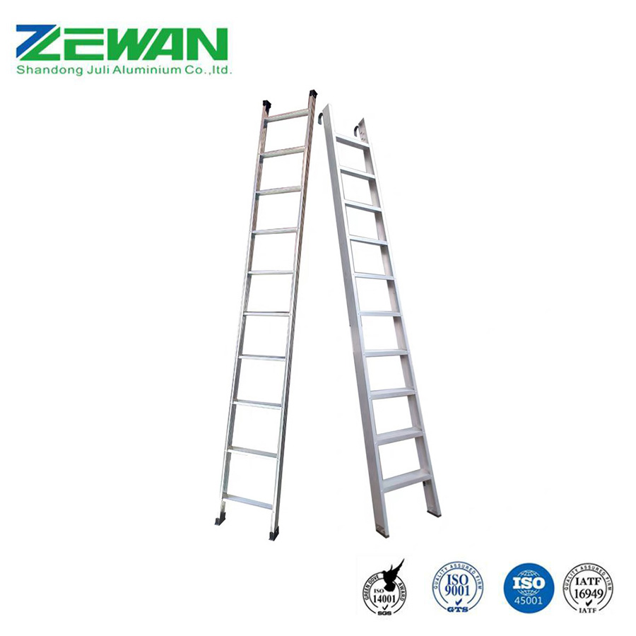 Aluminium Multi-Purpose Straight Ladder for Home and Commercial Use Aluminum Folding Ladder