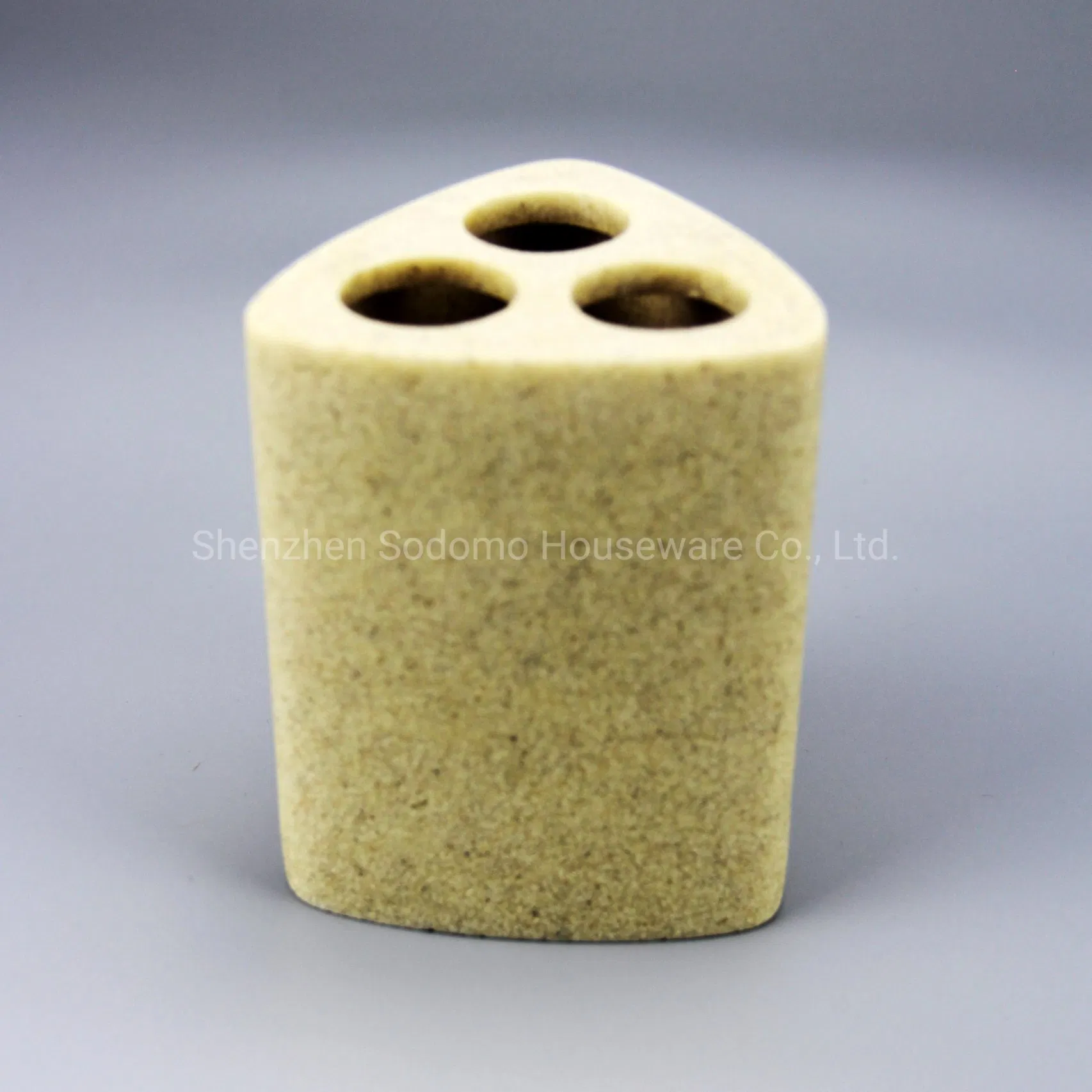 Top Selling Home Decoration Polyresin Toothbrush Holder (BP2402-YS)