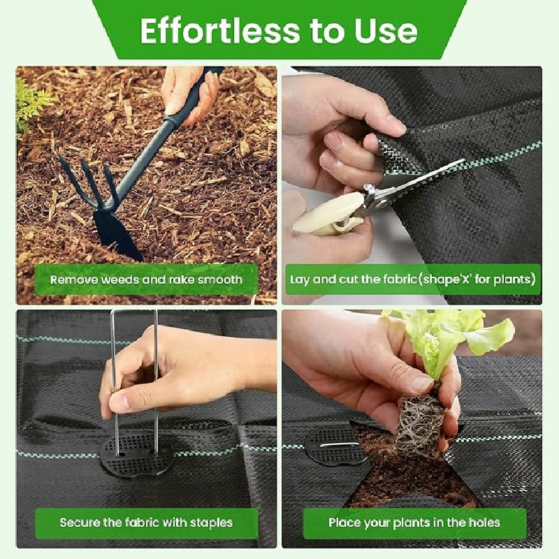 Durable 10m Ground Cover Weedmat for Effective Yard Protection