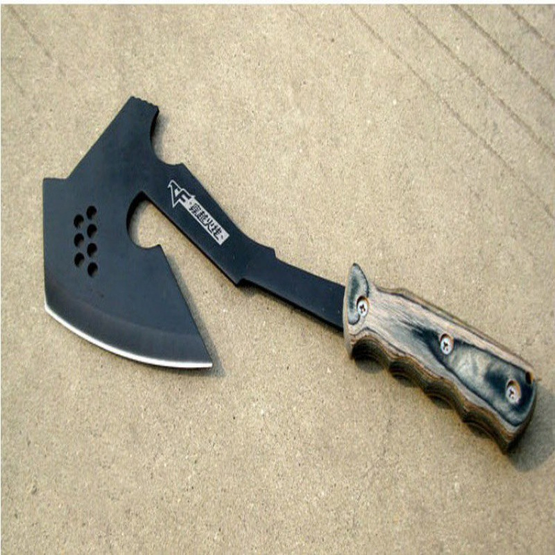 Ultimate Outdoor Survival Axe: Crossfire Multi-Functional Tool for Adventures
