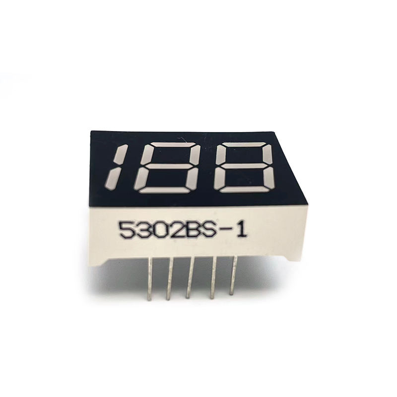 Двухразрядный 7-сегментный LED дисплей 0.5 дюйма, красный