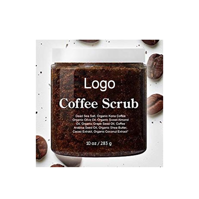 Factory Wholesale Smoothing Revitalizing Coffee Scrub Dead Sea Salt and Brown Sugar Body Scrub