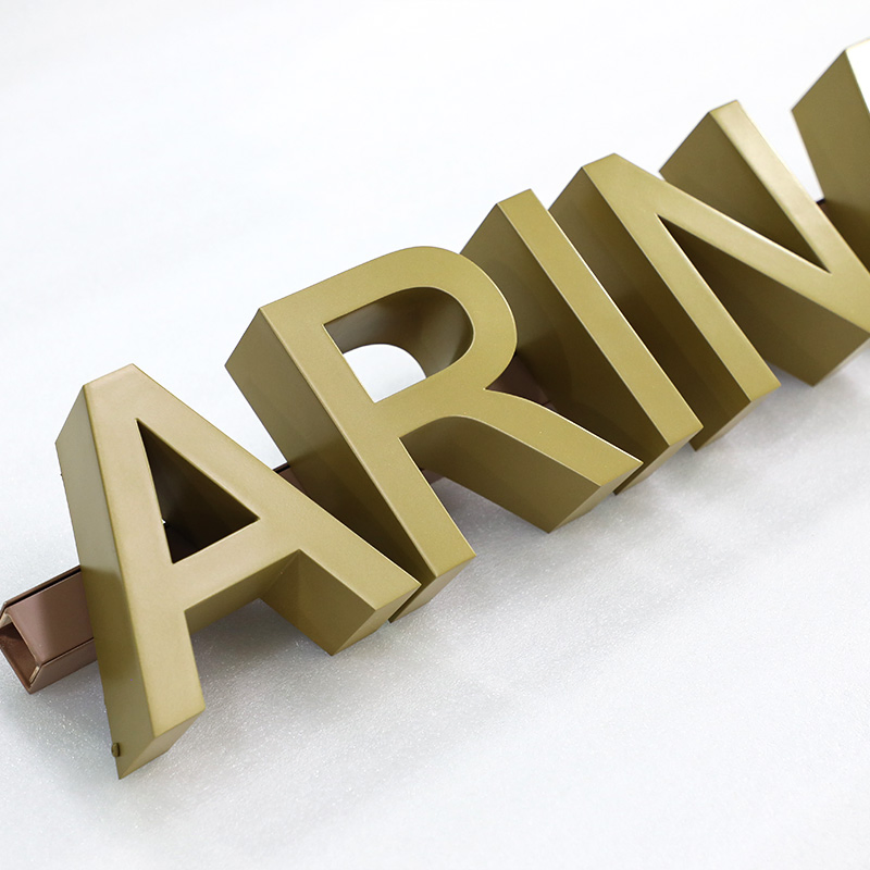 Custom Metal Back Lit Channel Letter for Advertising and Decoration
