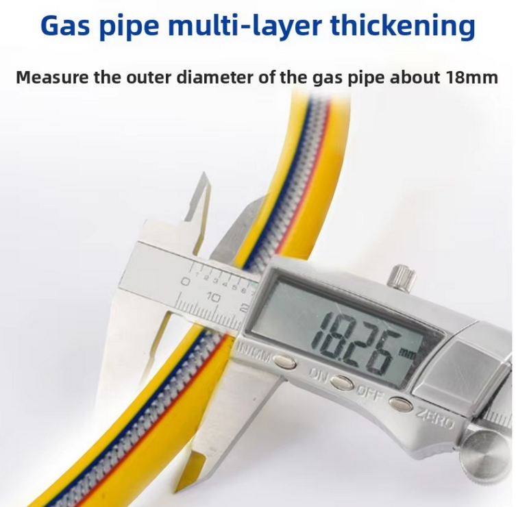 Customize High-Pressure 100FT 12 Csst Flexible Propane Natural Gas Line Corrugated PVC Corrugated Gas Hose PE Gas Pipe