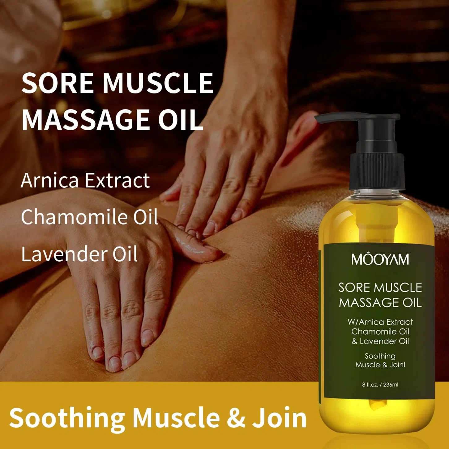 Lavender Herbal Beauty Salon Essential Oil for Back and Neck Scraping Massage Body Massage Oil
