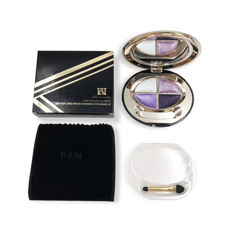 Dsm 8.5g Four-Colored Books Glitter Shimmer Eye Shadow