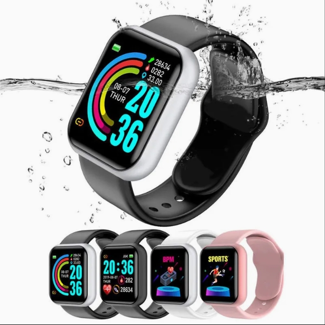 Hot Selling Y68s Smartwatch D20s Reloj Inteligente Fitpro APP Y68 D20 Smart Watch