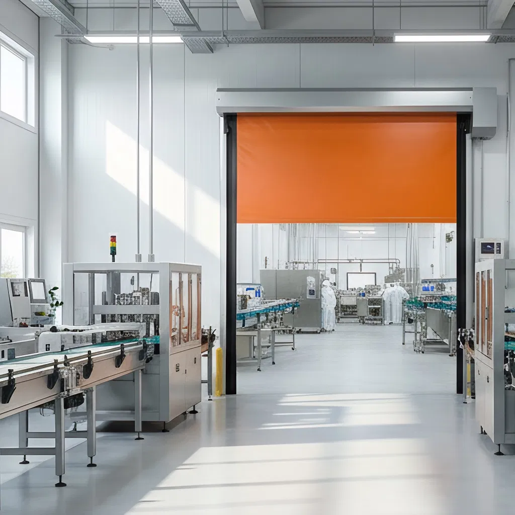 Durable Reliable Wind-Resistant Sound-Insulating Easy-Operate Corrosion-Resistant Sturdy Airtight High Speed Automatic Roller Door