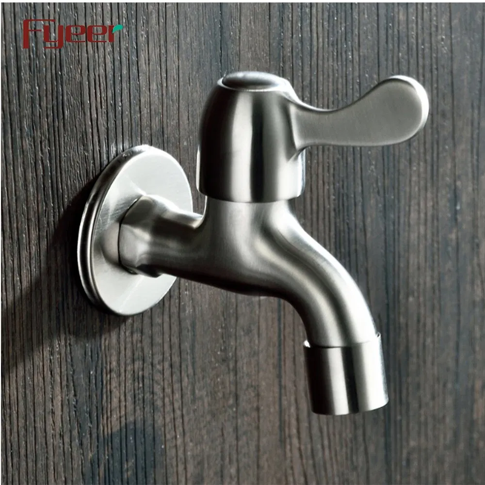 Fyeer 304 Stainless Steel Household Outdoor Garden Bib Tap