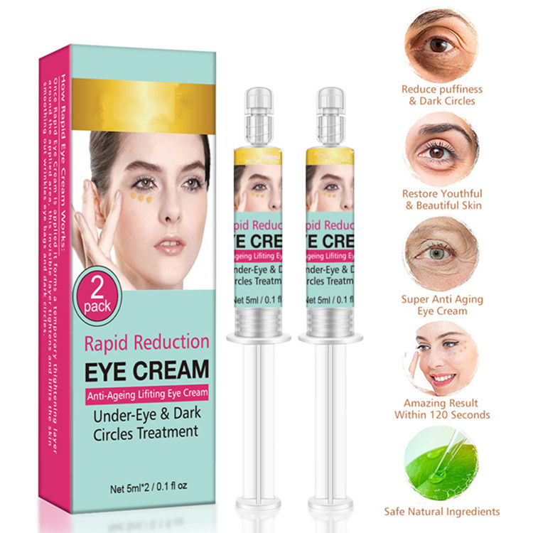 Private Label Instant Removal Anti Wrinkles Firming Lifting Ageless Eye Cream