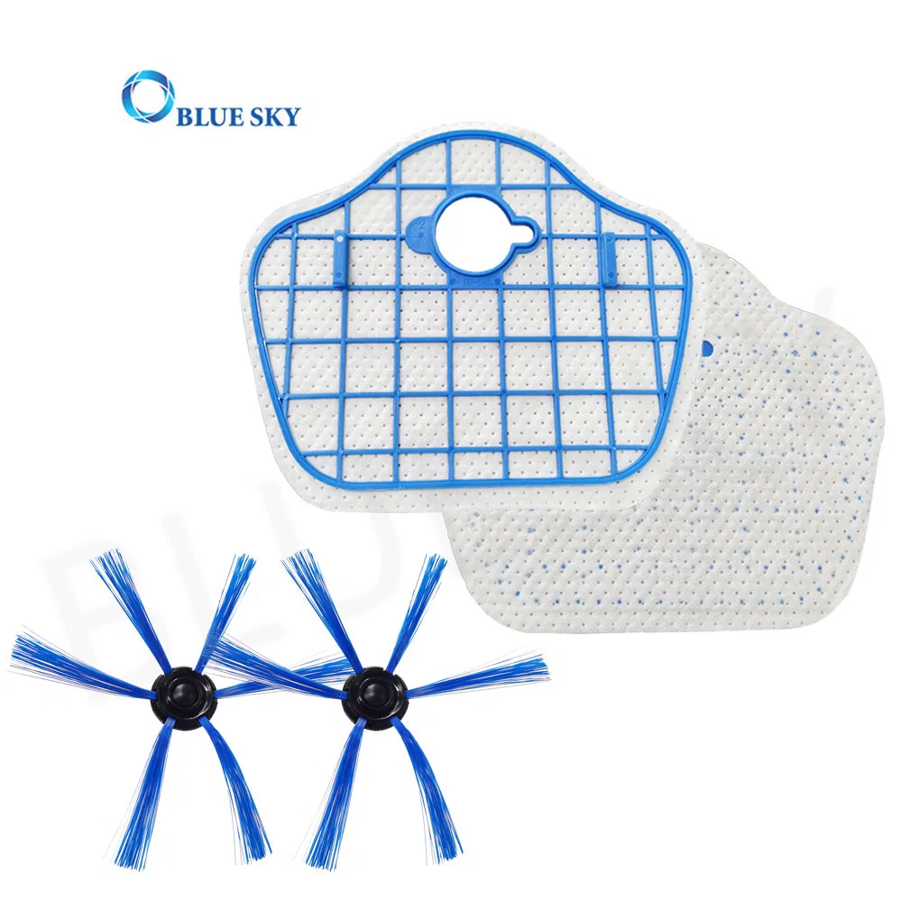 Side Brush HEPA Filter Replacement for Philipss FC8772 FC8774 FC8776 Robot Vacuum Cleaner Part 8012