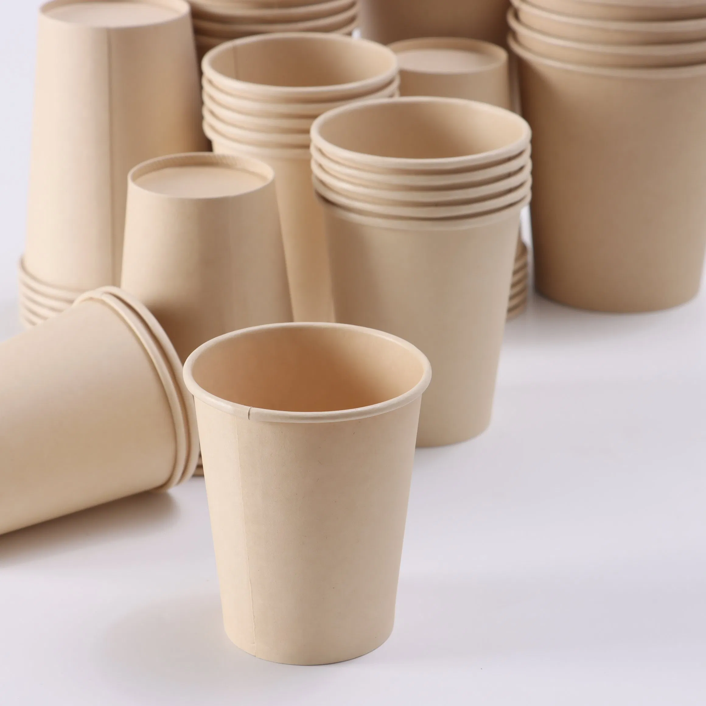 Бумажный стакан 14oz из бамбуковой пульпы