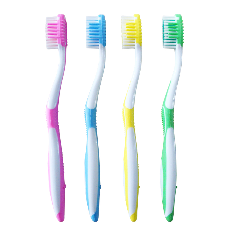 Travel-Friendly Soft Bristle Adult Toothbrush for Gentle Gum Care