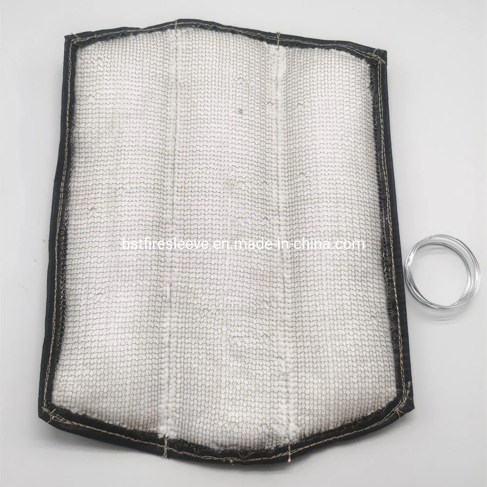 Carbon Titanium Uppipe Heat Shield Blanket for Subaru Legacy Gt Wrx Sti Forester Turbo