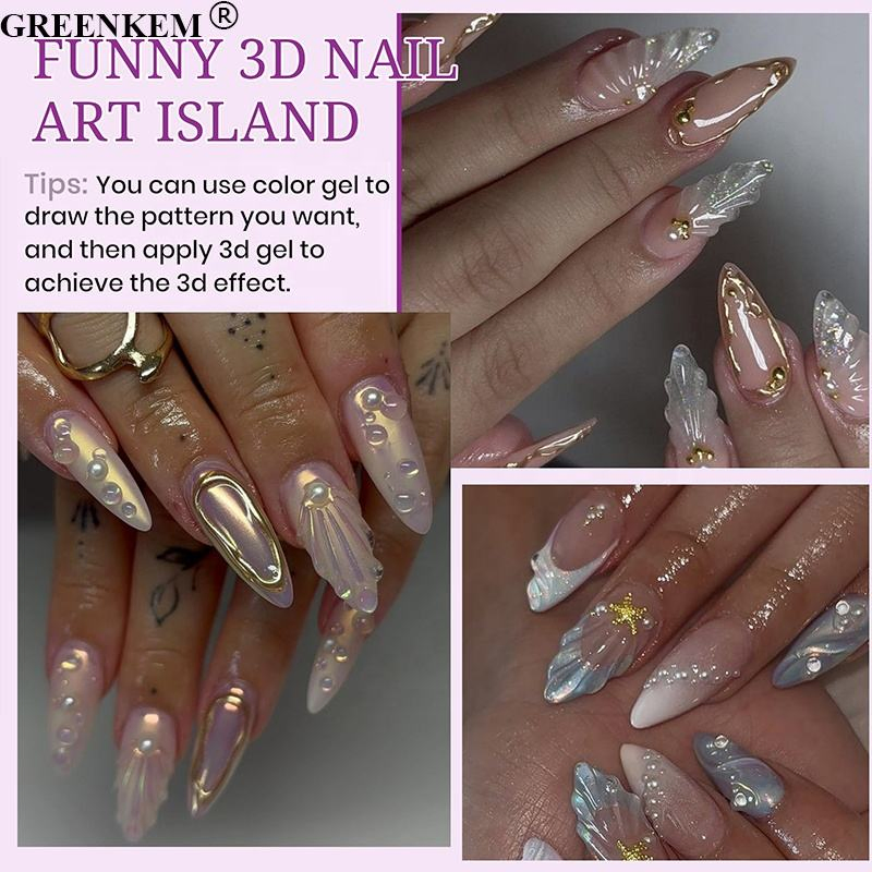 No Wipe Clear for Nail Designs 30g Rhinestone Glue UV Gel Polish