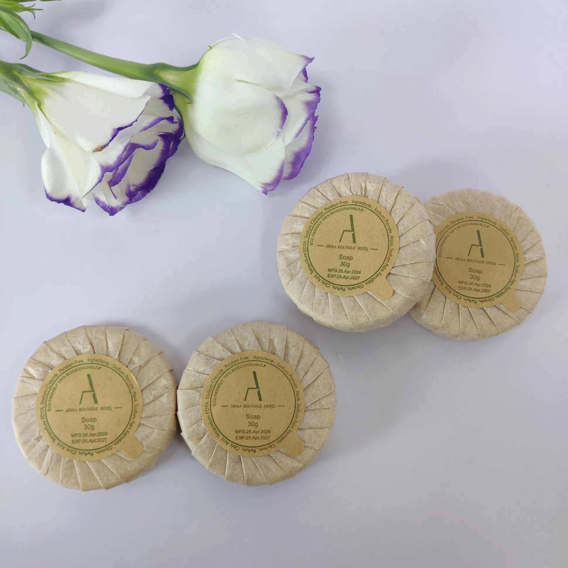 Manufacturer 15g 20g Custom Mini Hotel Soap for Luxury Hotel Disposable Soap