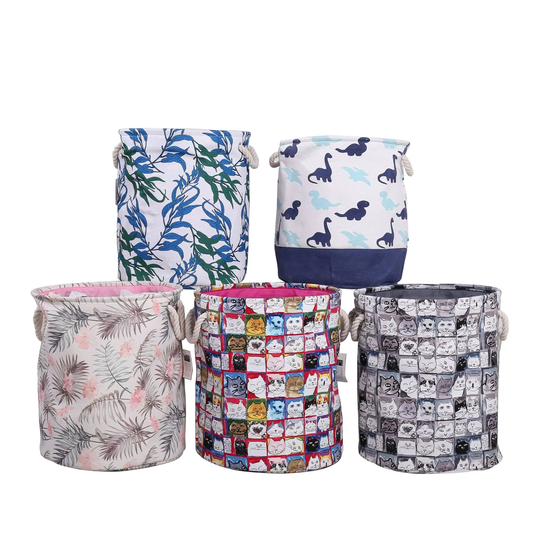 Laundry Basket Hamper with Handle Foldable for Dirty Clothes Toys