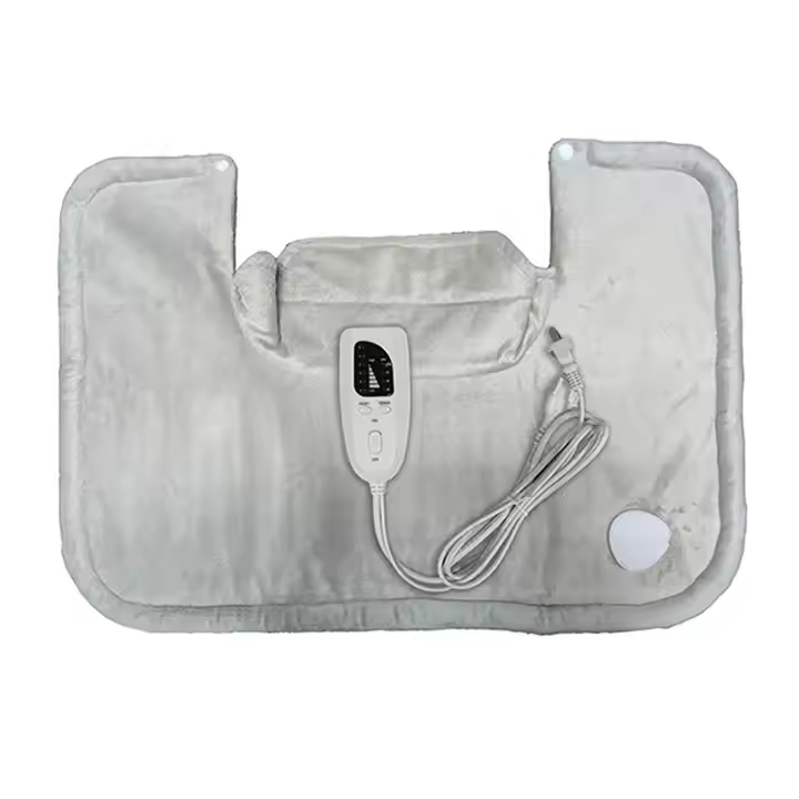 Electric Heat Product Electric Thermal Carbon Fiber Heating Neck Brace for Cervical Spine Therapy Heated Back Brace